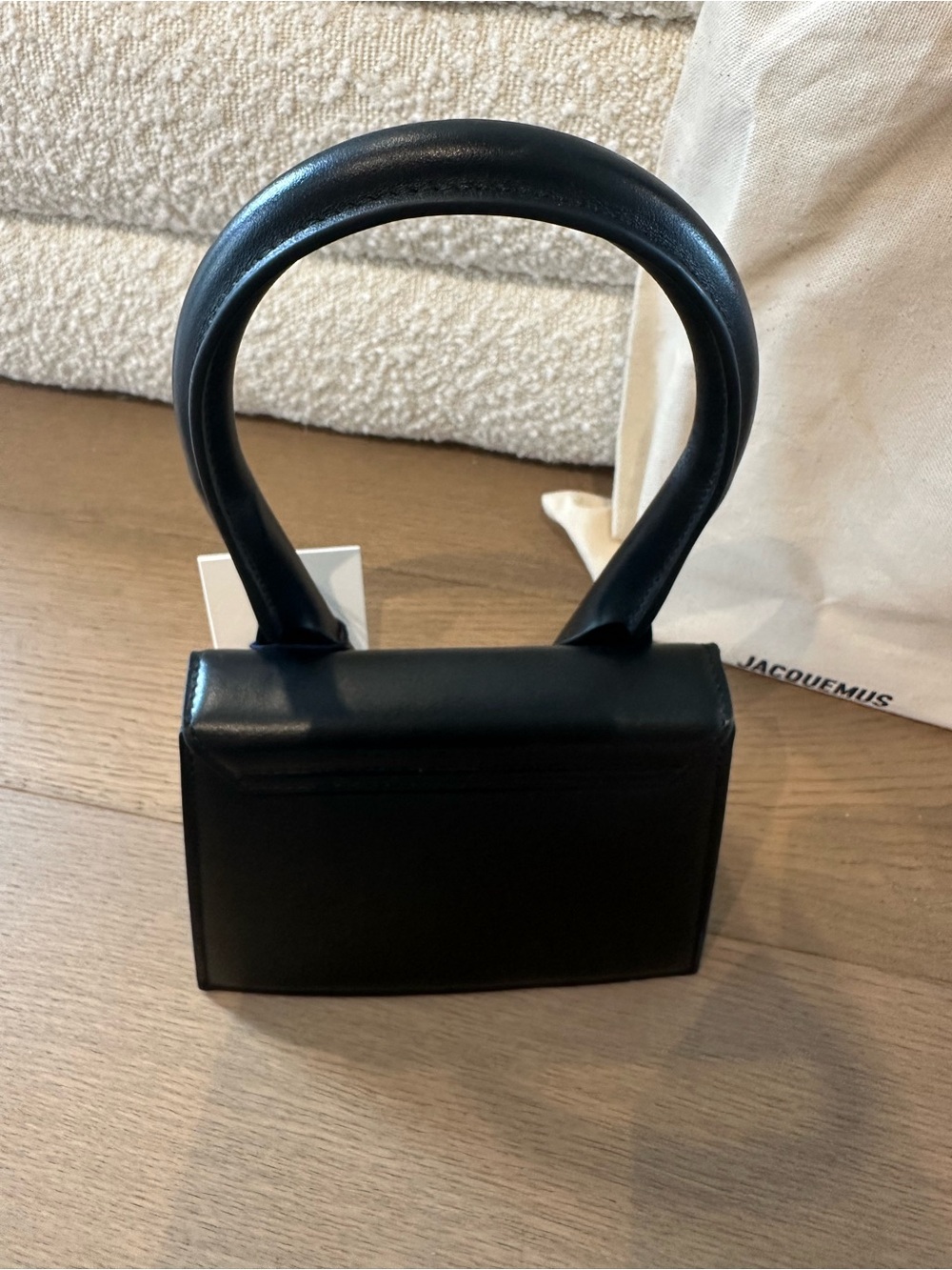 Jacquemus Black Le Chiquito Mini Bag with Branded Dust Bag - Picture 15 of 16